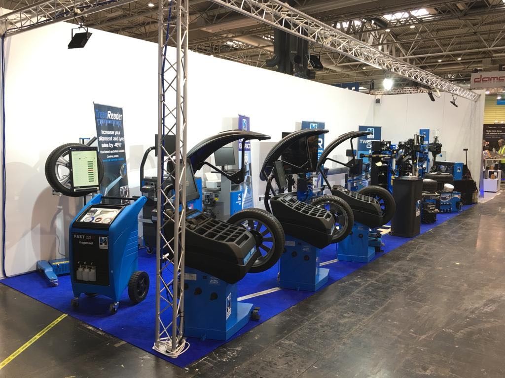 Hofmann Megaplan stand at Automechanika all set up and ready for Day 1!