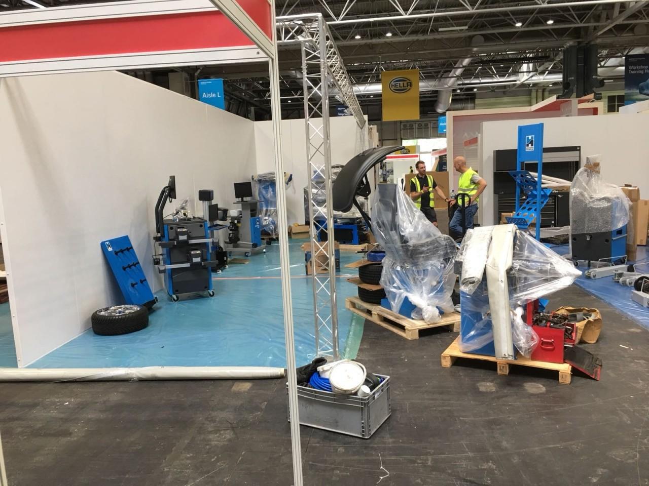 Getting all Tyre Fitting Equipment ready for Automechanika 2018