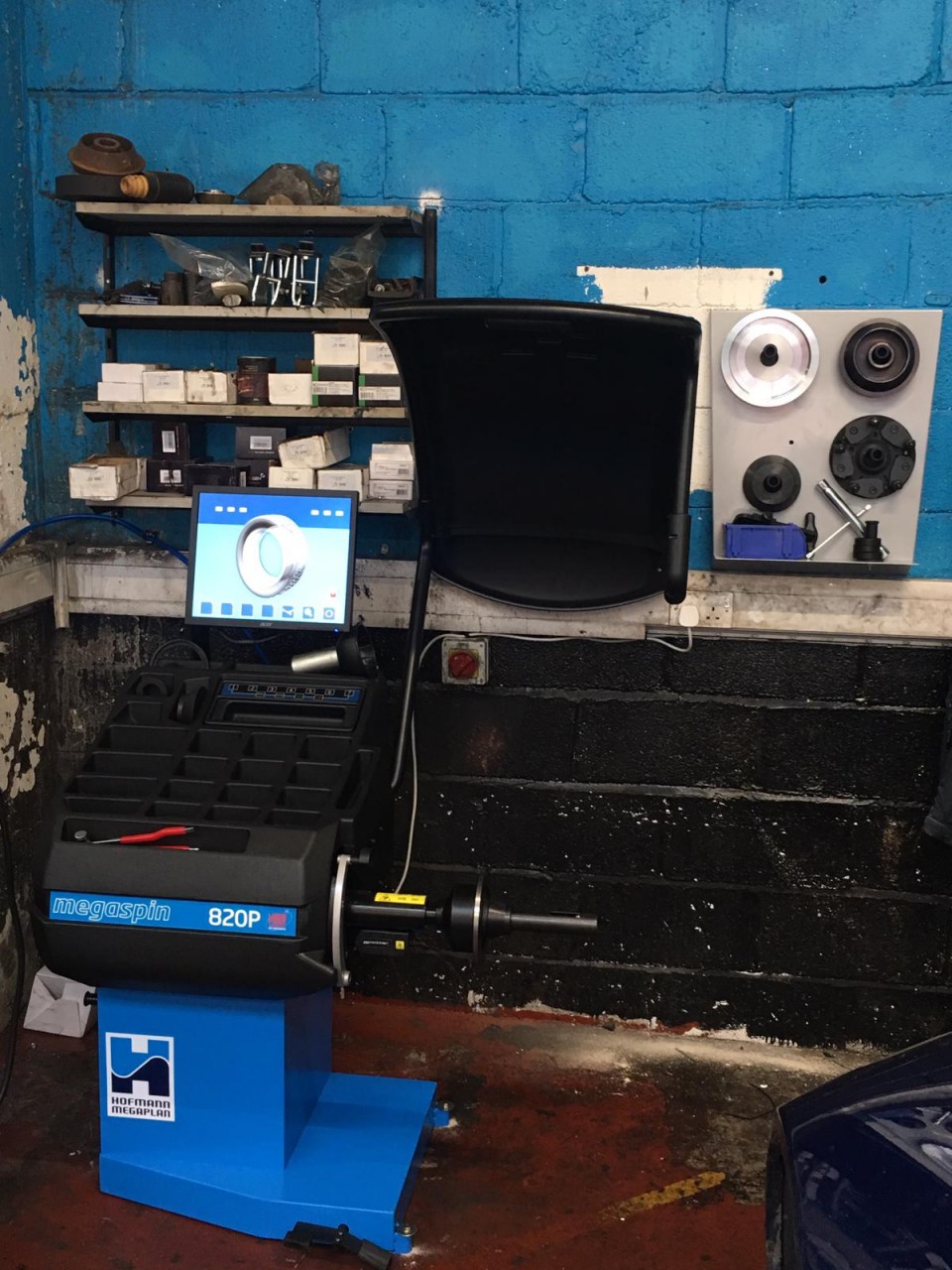 Recent megaspin 820 install at ProTyre Abingdon