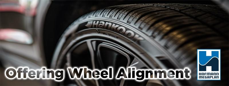 Offering Wheel Alignment Header