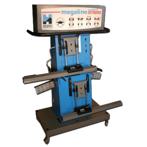 megaline System 4 laser wheel alignment from Hofmann Megplan